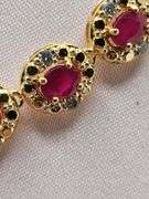 Extremely fine Ruby and diamond necklace, EGL certfied