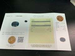 CERTIFIED NATURAL BLUE SAPPHIRE.