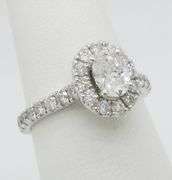 Neil Lane Oval Diamond Halo Ring