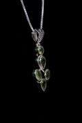 Sterling Silver Peridot Pendant