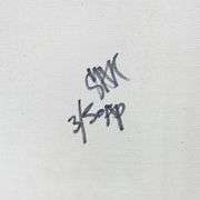 "Jackson Pollock" by Steve Kaufman (1960-2010)