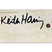 "Fight AIDS" by Keith Haring (1958-1990)