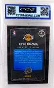 Kyle Kuzma Rookie Basketball Card, Gem Mint Graded