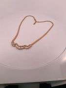 CERTIFIED 18K YELLOW GOLD DIAMOND NECKLACE