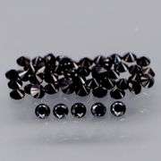 Diamond black! 2.54ct set of 2.2mm untreated Spinels!