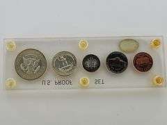 1964 United States Proof Set In Capital Plastics Holder