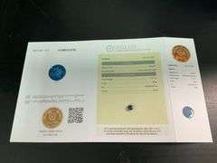 certified natural blue sapphire 1.17 carat