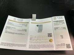 MEN'S CERTIFIED 18K WHITE GOLD DIAMOND RING