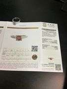 CERTIFIED 14K WHTE GOLD DIAMOND RING