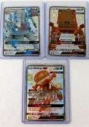 3 Pokémon  Hidden Fates "Shiney" Trade Cards, 2019