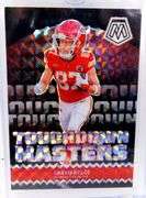 Travis Kelce Touchdown Masters Football Card