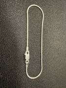 Sterling Silver Magic Snake Chain 1mm Solid 925 Italy New Brazilian Bracelet 7"