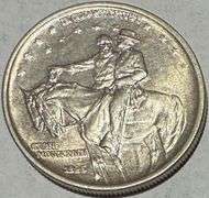 1925 Stone Mountain Unc Comm Half