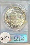 Creamy-white super Gem BU 1899-O Morgan Silver Dollar. PCGS MS65