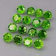 Top chrome green 4.67ct Chrome Diopside set!