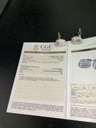 CERTIFIED BRAND NEW  18k white gold Di Modolo cufflinks with diamonds.