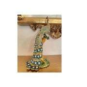 24k Gold Peacock Fabergé-Style Swarovski Jewelry Box