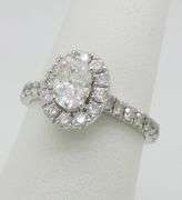 Neil Lane Oval Diamond Halo Ring