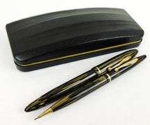Vintage Sheaffers Fountain Pen & Pencil in Box, 14K Nib