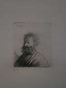 Collection of 15 Very Rare Etchings After Rembrandt (c. 1880)