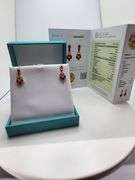 Magnificent pair of Ruby and diamond in Silver – EGL Certified