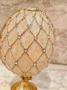 Royal Fabergé Emerald Green 24K Gold with Austrian Crystals