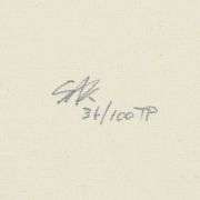 "Fidel Castro" by Steve Kaufman (1960-2010)