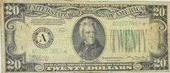 $20 Series of 1934 Boston Star FRN