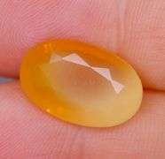 Huge! 17mm UNTREATED 4.95ct Mexican Fire Opal!