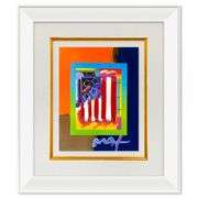 "Flag with Heart" by Peter Max
