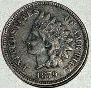 Sharp 1879 Indian Cent