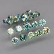 Fantastic examples of Australian Party Sapphires weighing 3.39cts!