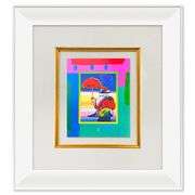 "Umbrella Man on Blends" by Peter Max