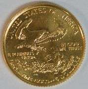 Superb Gem BU 1998 $5 American Gold Eagle coin