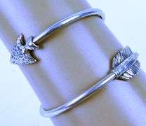 Carolyn Pollack Sterling Wrap-Around Arrow Bracelet