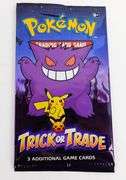 10 Sealed Packs of Pokémon Trick or Trade Cards
