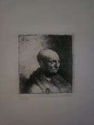 Collection of 15 Very Rare Etchings After Rembrandt (c. 1880)
