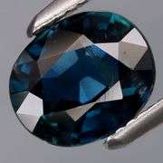 Outstanding color! 1.13ct London blue Sapphire! Untreated!