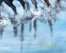 UNIQUE  PAINTING OF PARIS CANVAS