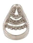 Roberta Porrati 3.00ctw Diamond Multi Layer Abstract Cocktail Ring in 18K