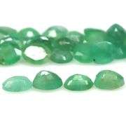 Bright emerald green 10.96ct 34pc Emerald set