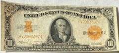 $ 20 1922 Series Gold Certificate