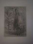 Collection of 15 Very Rare Etchings After Rembrandt (c. 1880)