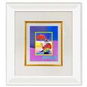 "Umbrella Man on Blends" by Peter Max