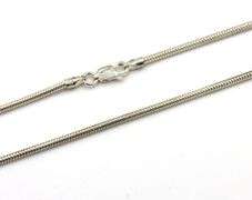 Group lot of 3 vintage 925 sterling silver chains