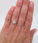 Vintage Diamond Ring Crafted in Platinum with Earth Mined Diamonds