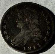 1811 Small 8 Bust Half Dollar