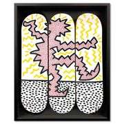 "Electric" by Keith Haring (1958-1990)