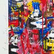 "M=bw² - Collage" by Mr. Brainwash