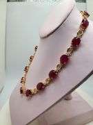 Extremely fine and large Ruby and diamond necklace, EGL certfied